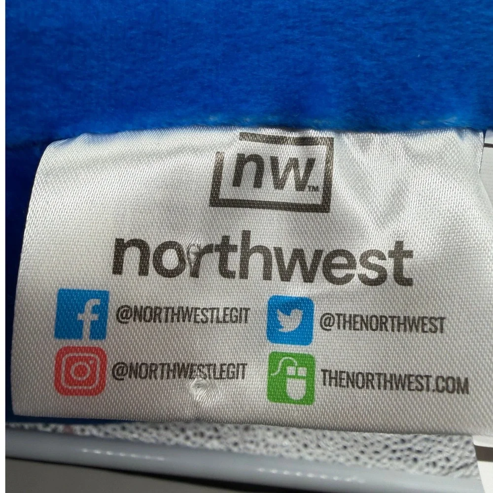 Boise State Broncos NW Travel Cloud Pillow NCAA Football Helmet Royal Blue 2215